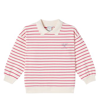 x RHW Largo striped cotton polo sweater | Konges Sløjd