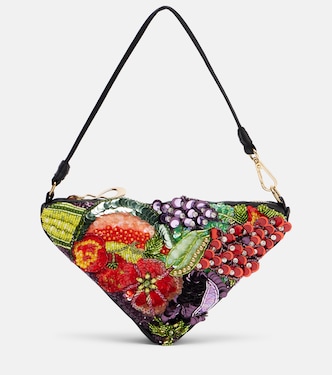 Mercado Small embellished shoulder bag | Alémais