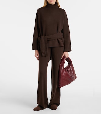 Wool and cashmere turtleneck sweater | Jardin des Orangers