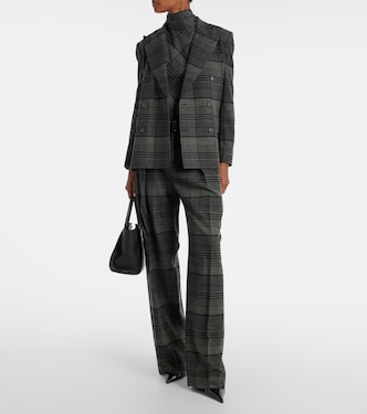 Kent格纹羊毛双排扣夹克 | Ralph Lauren Collection