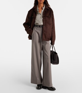 Brickell wide-leg pants | The Frankie Shop