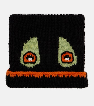 x Louis Wain Cat wool-blend beanie | Loewe