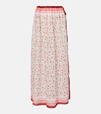 Floral cotton beach cover-up | Dolce&Gabbana