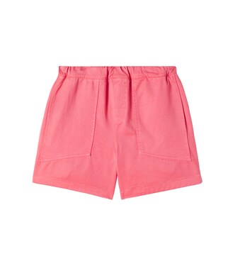 Palm cotton twill shorts | Cozmo