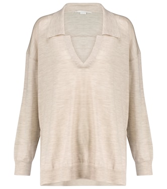 Knitted wool polo | Stella McCartney