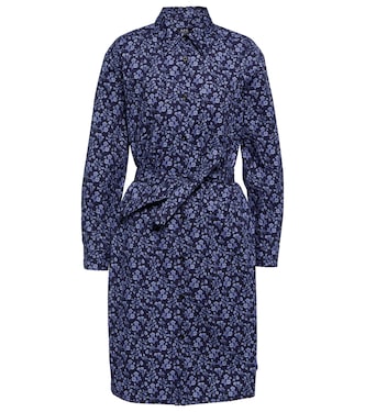 Pixie floral cotton shirt dress | A.P.C.