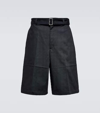 Shorts de lana con cinturón | Jil Sander