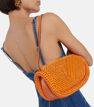 Borsa a spalla Bumper-15 in suede | JW Anderson