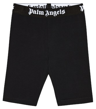 Shorts ciclistas en jersey de algodón | Palm Angels Kids