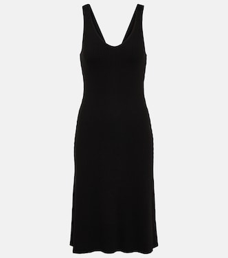 Robe midi côtelée | Vince