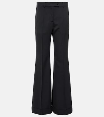 Pantalones anchos en mezcla de lana | Acne Studios