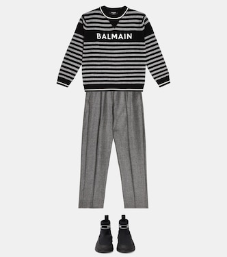 Pullover aus Wolle | Balmain Kids