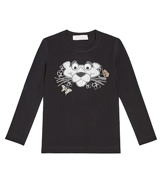 X Pink Panther® Longsleeve | Monnalisa