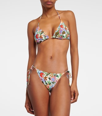 Floral triangle bikini | Etro