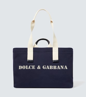 Cabas en toile à logo | Dolce&Gabbana
