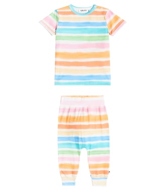 Bebé - set Easy and Sammy a rayas | Molo