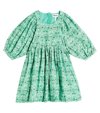Caio printed cotton dress  | Molo