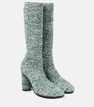 Botas calcetín altas Atomic de punto | Bottega Veneta