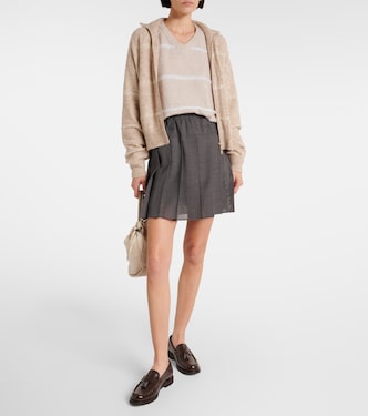 Pull en alpaga et coton mélangés | Brunello Cucinelli