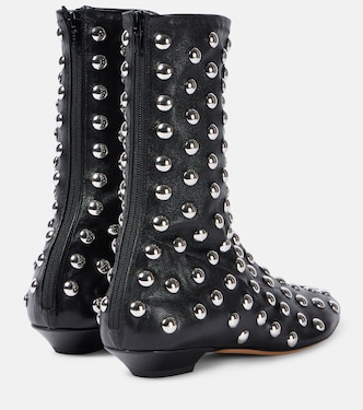 Verzierte Ankle Boots Apollo aus Leder | Khaite