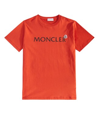 Logo cotton jersey T-shirt | Moncler Enfant