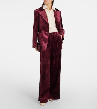 Weite Mid-Rise-Hose aus Cord | Dorothee Schumacher