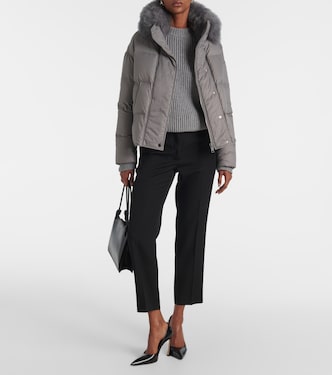 Piumino con shearling | Yves Salomon