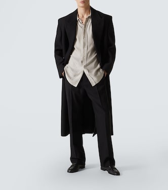 Camicia Luigi in seta a righe | The Row