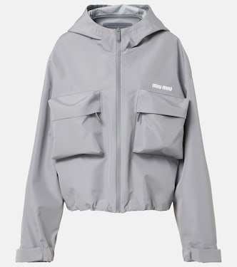 Technical canvas jacket | Miu Miu