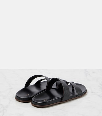 Sandales Hugh en cuir | The Row