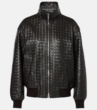 Giacca in pelle Intrecciato | Bottega Veneta