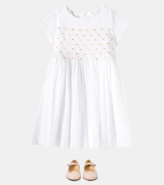Abito Duchesse in cotone | Bonpoint