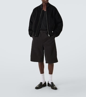 Veste bomber en daim | Entire Studios