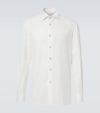 Hemd aus Leinen | Kiton