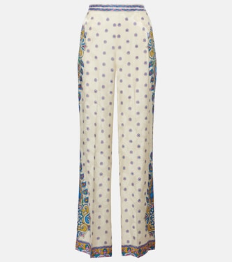 Bedruckte High-Rise-Hose | Etro