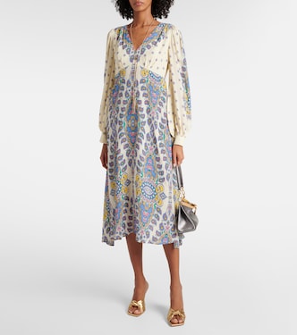 Midikleid aus Crêpe de Chine | Etro