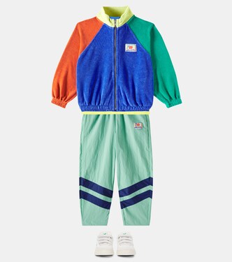 Trainingsjacke Smiling Color aus Frottee | Bobo Choses