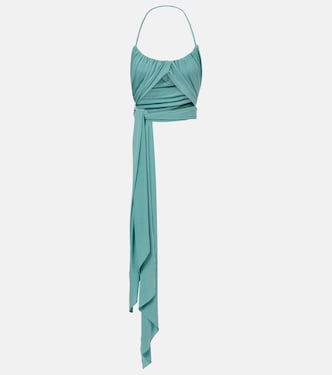 Draped halterneck top | Alaïa