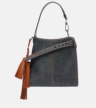 Voyou Mini denim shoulder bag | Givenchy