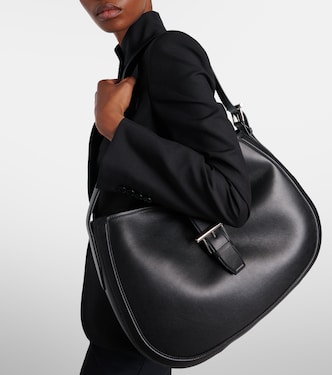 Borsa a spalla T-Bar Medium in pelle | McQueen