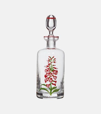 Fuchsia Murano glass oil bottle | Cabana