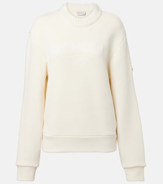 Sweatshirt aus einem Baumwollgemisch | Moncler