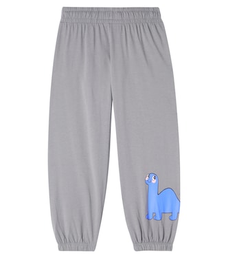 Printed cotton sweatpants | Mini Rodini