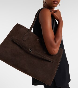 Lounge suede tote bag | Toteme