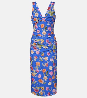 Midikleid aus einem Baumwollgemisch | Carolina Herrera