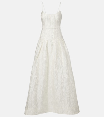 Bridal Vanilla Dreams satin corset gown | Rebecca Vallance