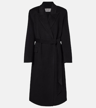Abrigo envolvente de lana y cachemir | Acne Studios