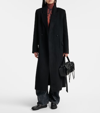 Wool and cashmere wrap coat | Acne Studios