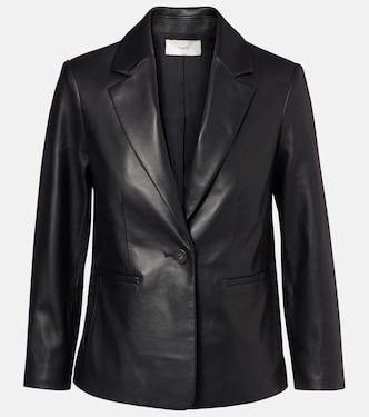 Leather blazer | Vince