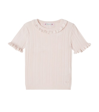 Lucie wool, silk and cashmere sweater | Bonpoint